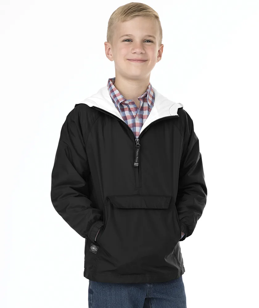 Youth Classic Solid Pullover Jacket view 6