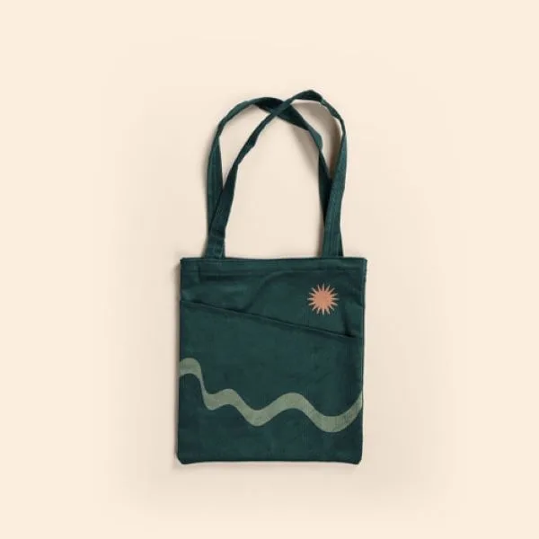 Continued Main Squeeze Peek-a-Boo Tote (Corduroy) view 2