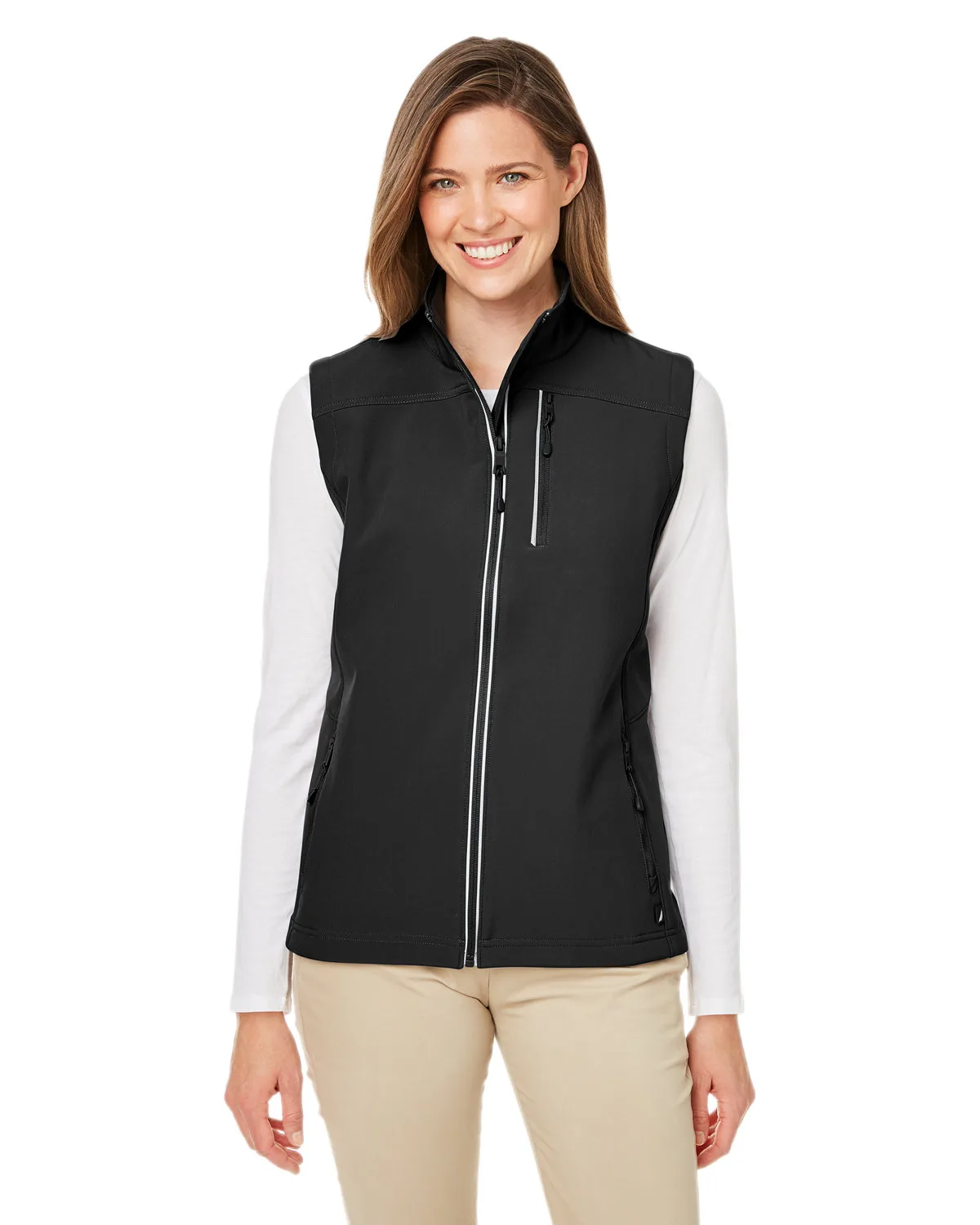 NAUTICA Ladies' Wavestorm Softshell Vest
