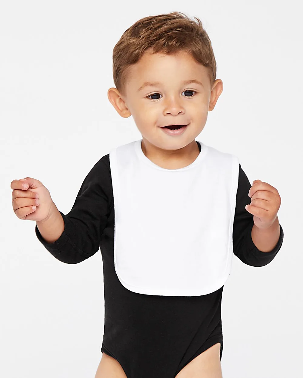 Rabbit Skins® Infant Premium Jersey Bib view 2