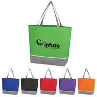 Non-woven Overtime Tote Bag — Black