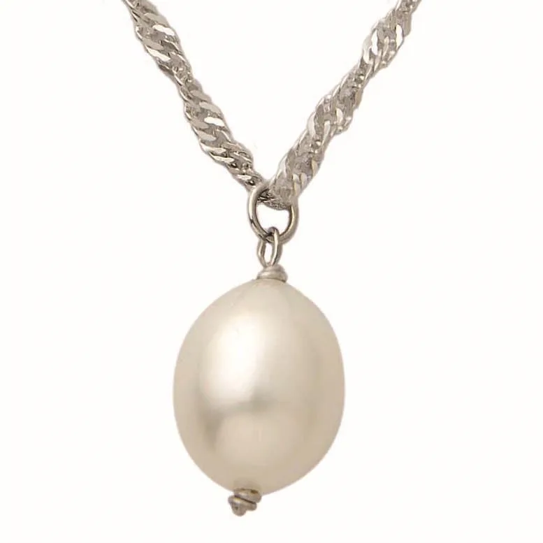 Jilco Inc White Pearl Necklace
