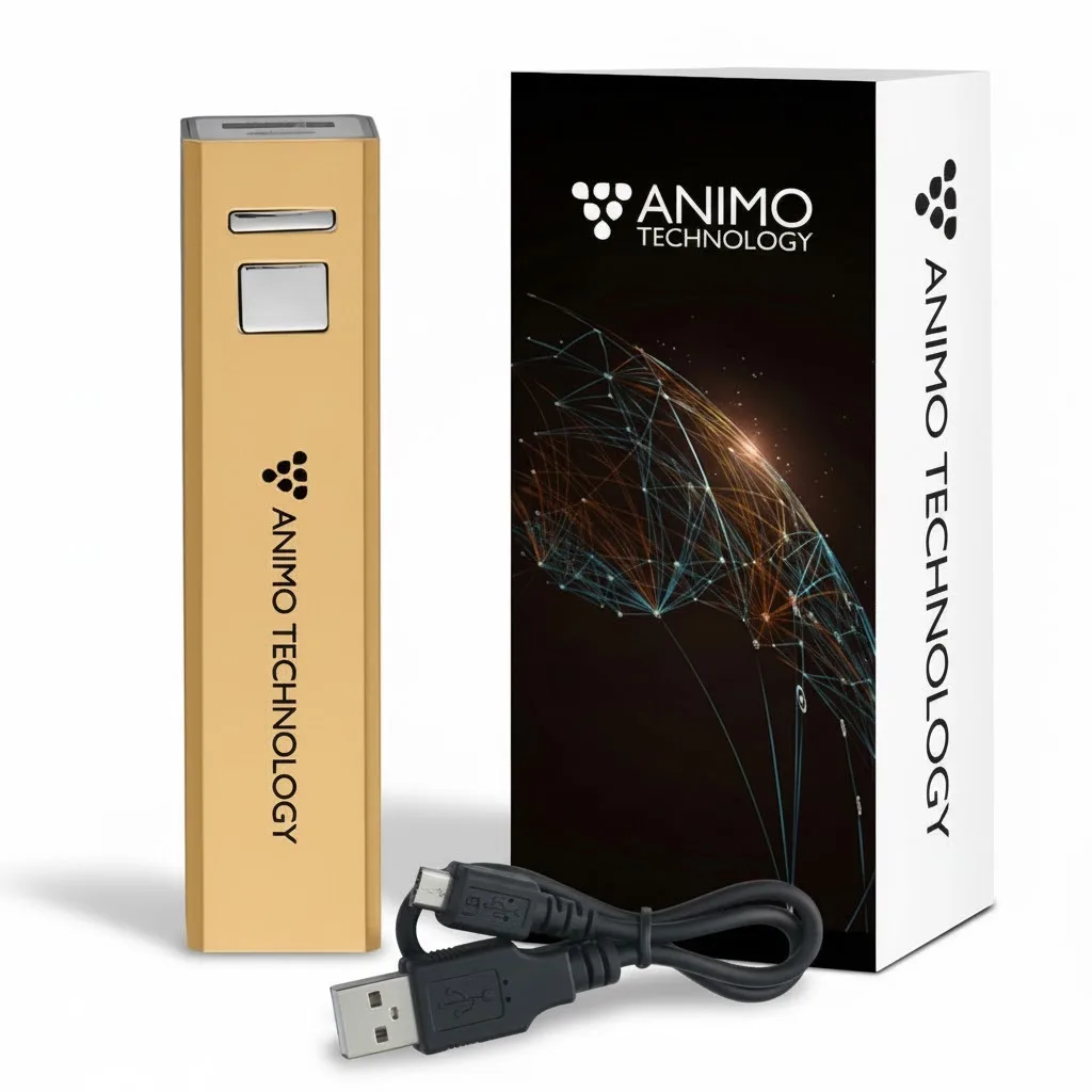 Ul Listed 2200 Mah Portable Charger With Custom Box