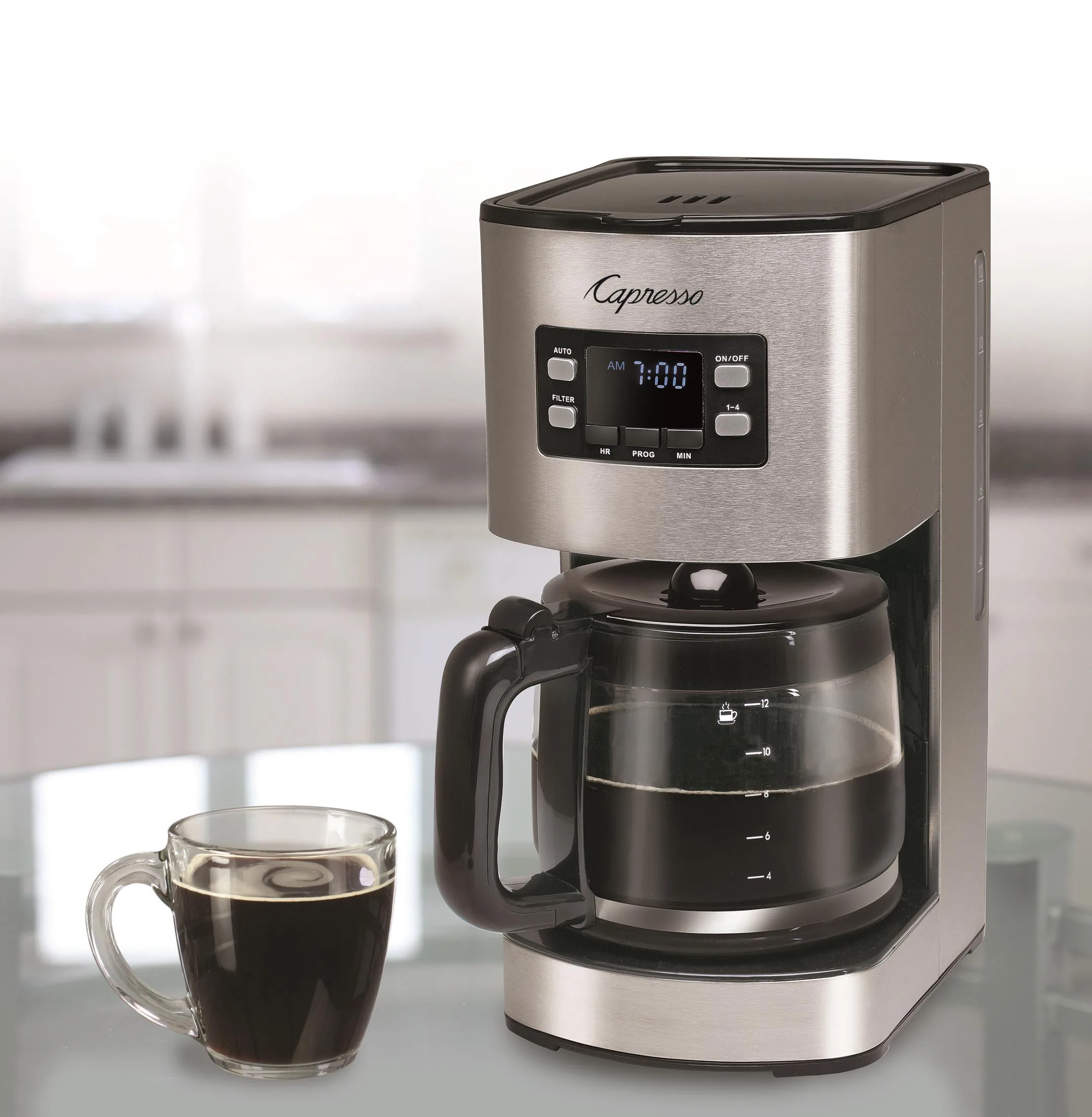 Capresso Sg300 Stainless Steel Coffee Maker