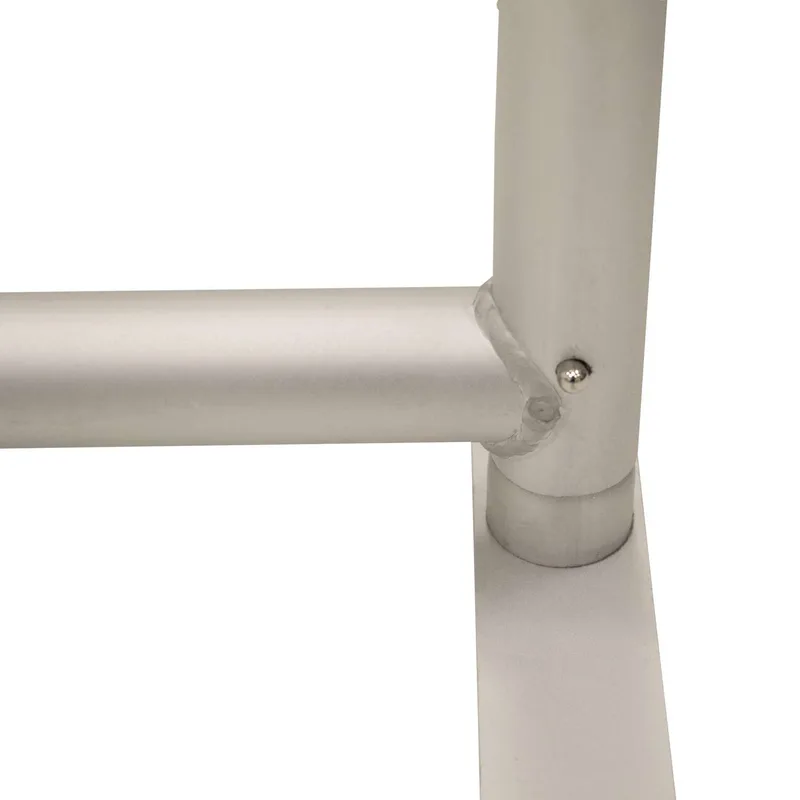 4'W x 72"H EuroFit Straight Wall Hardware view 4