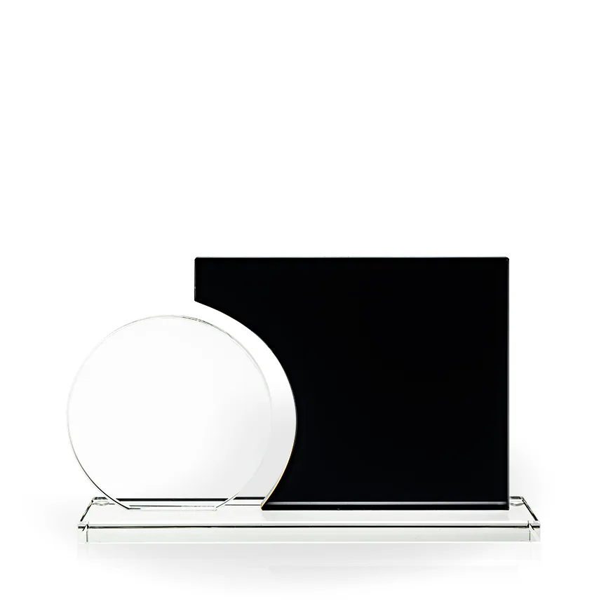 Ferris Circle Crystal Award view 2