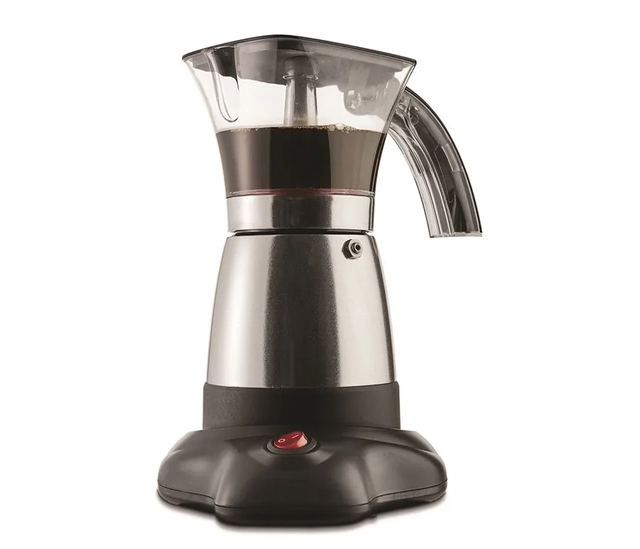 6 Cup Stainless Steel Moka Espresso Maker