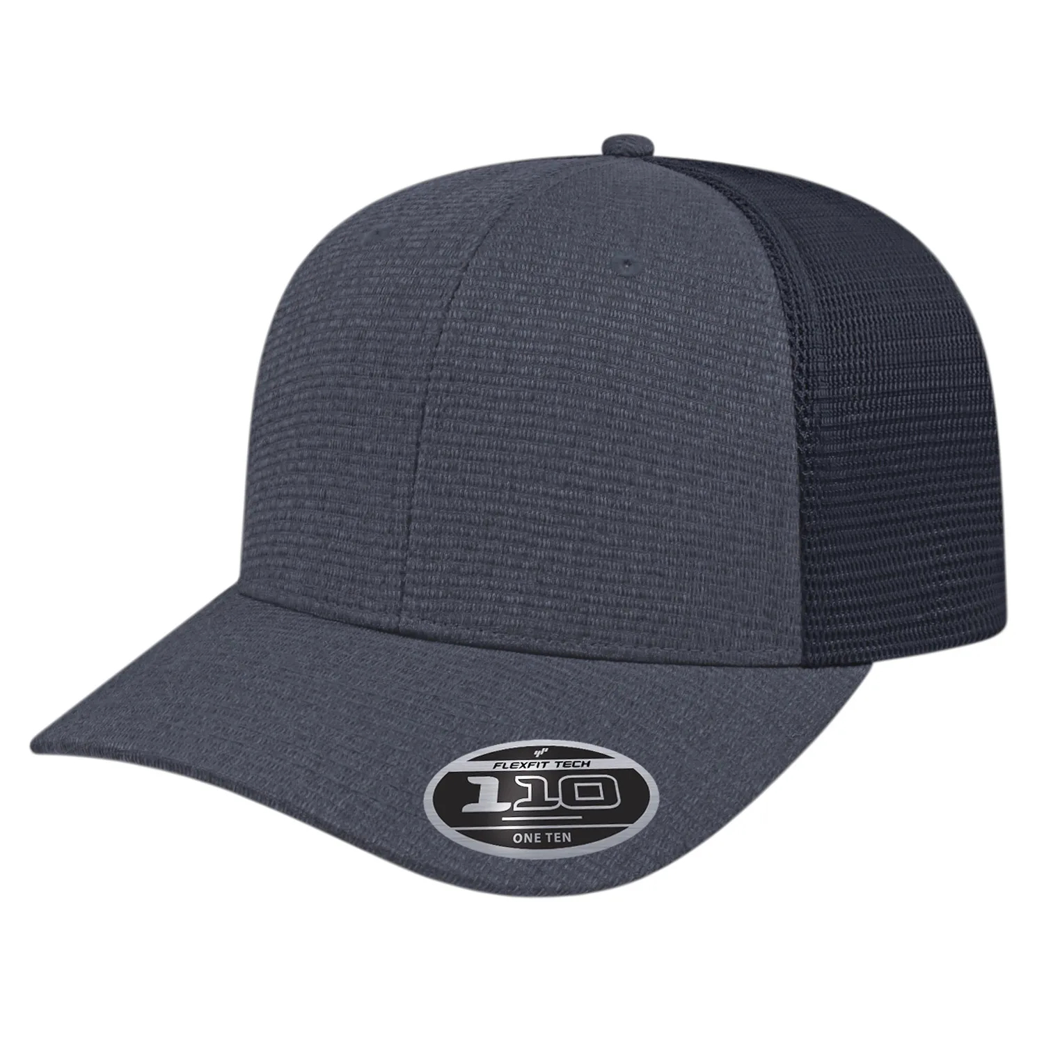 Flexfit 110® Ribbed Tri-blend Trucker Cap view 5