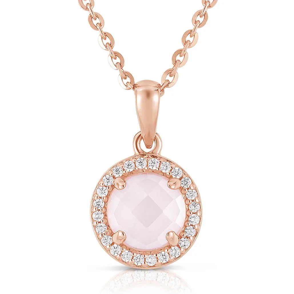 Jilco Inc Rose Quartz Necklace