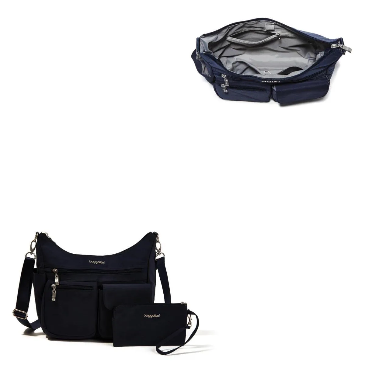 Baggallini French Navy Modern Everywhere Bag