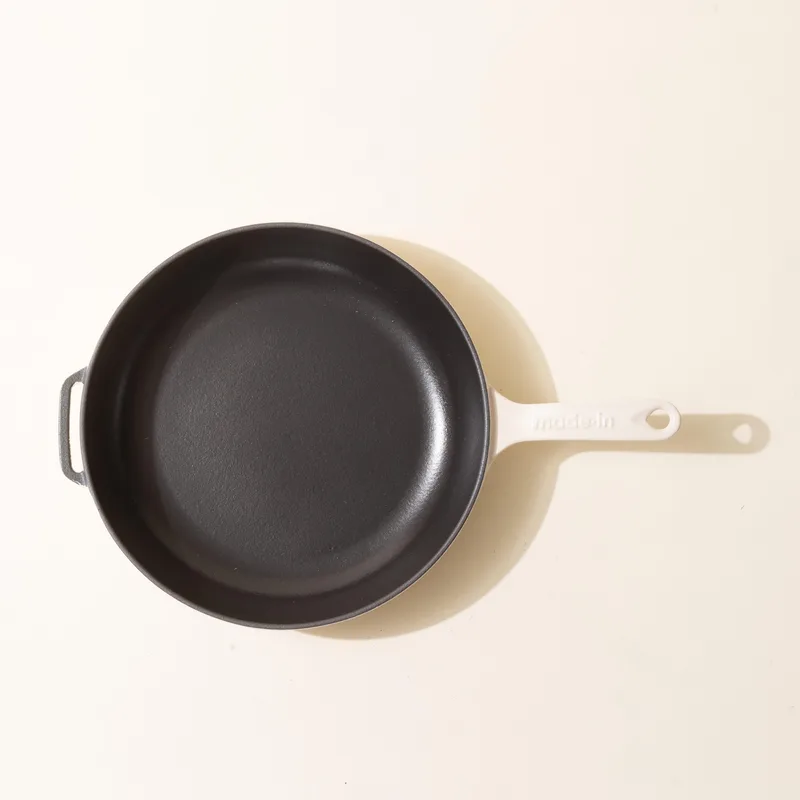 Made In 11-Inch Enameled Cast Iron Skillet - Linen
