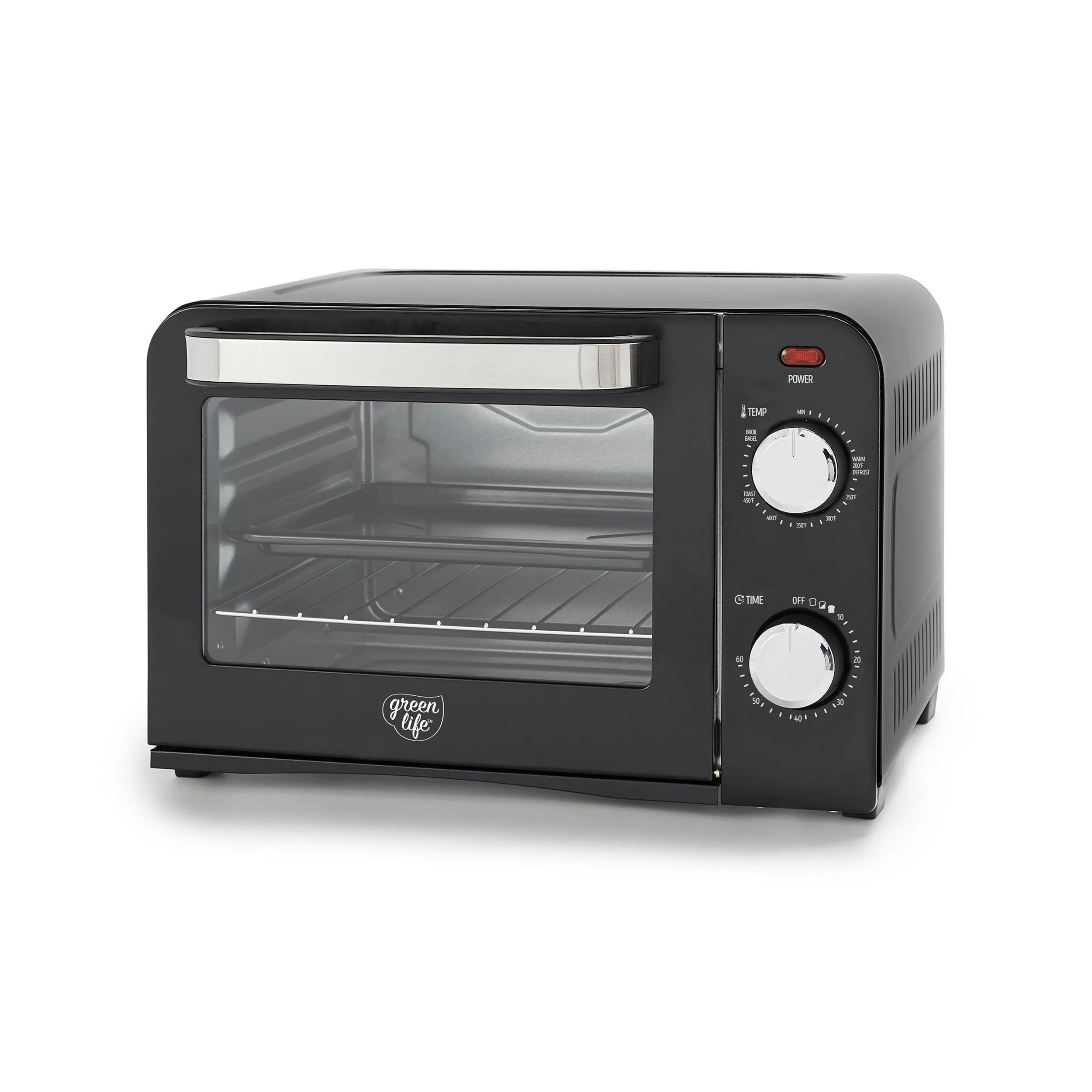 GreenLife All-In-One Toaster Oven Black