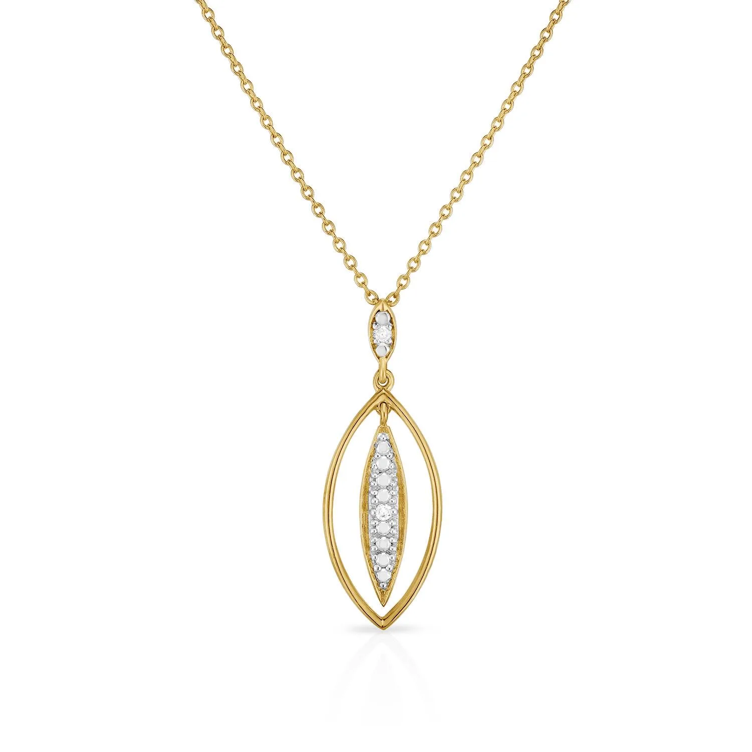 Jilco Inc Yellow Gold Diamond Necklace
