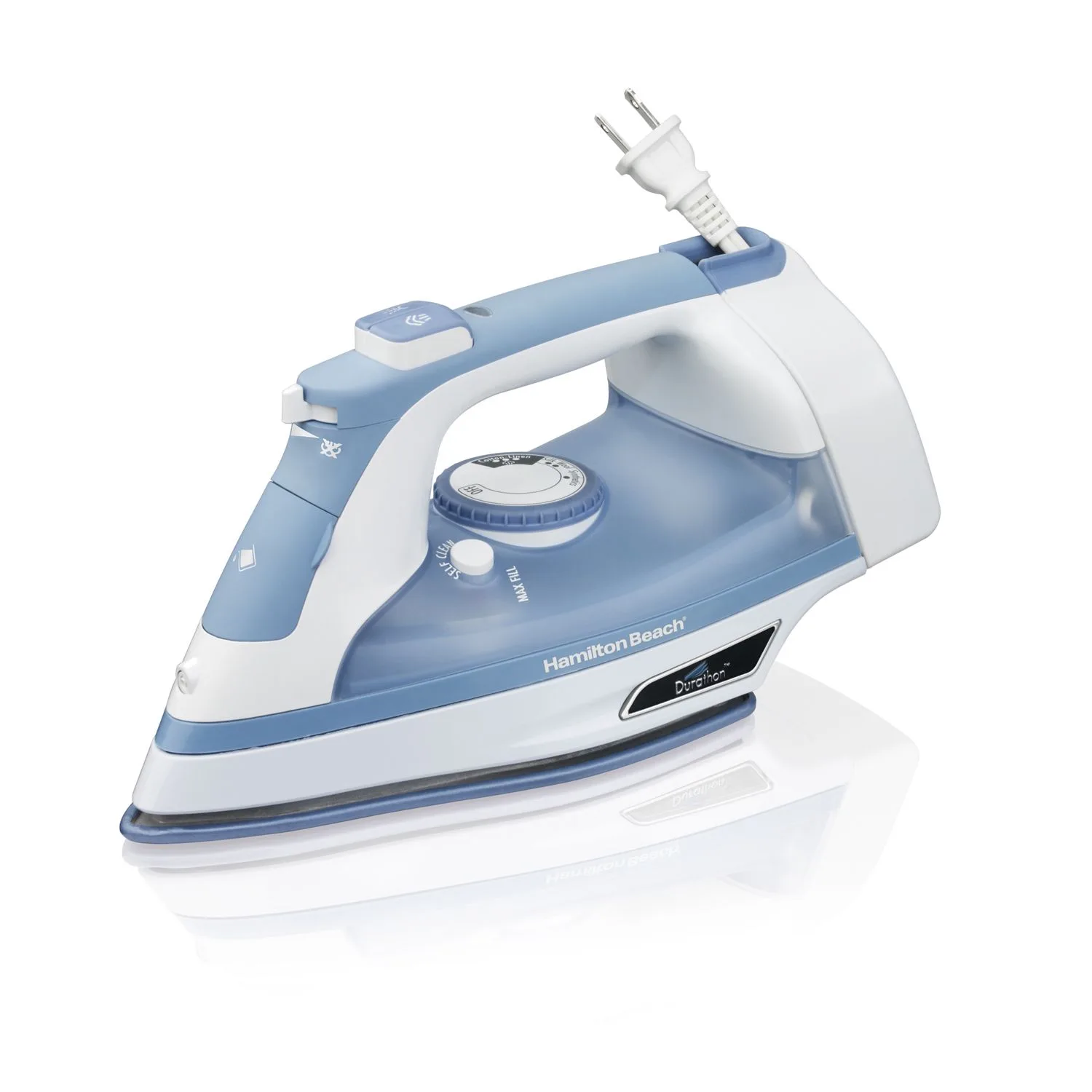 Hamilton Beach® Durathon® Nonstick Iron w/Pull-Out Cord