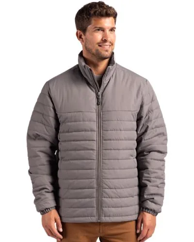 Clique Elevation Eco Full Zip Mens Puffer Jacket view 3