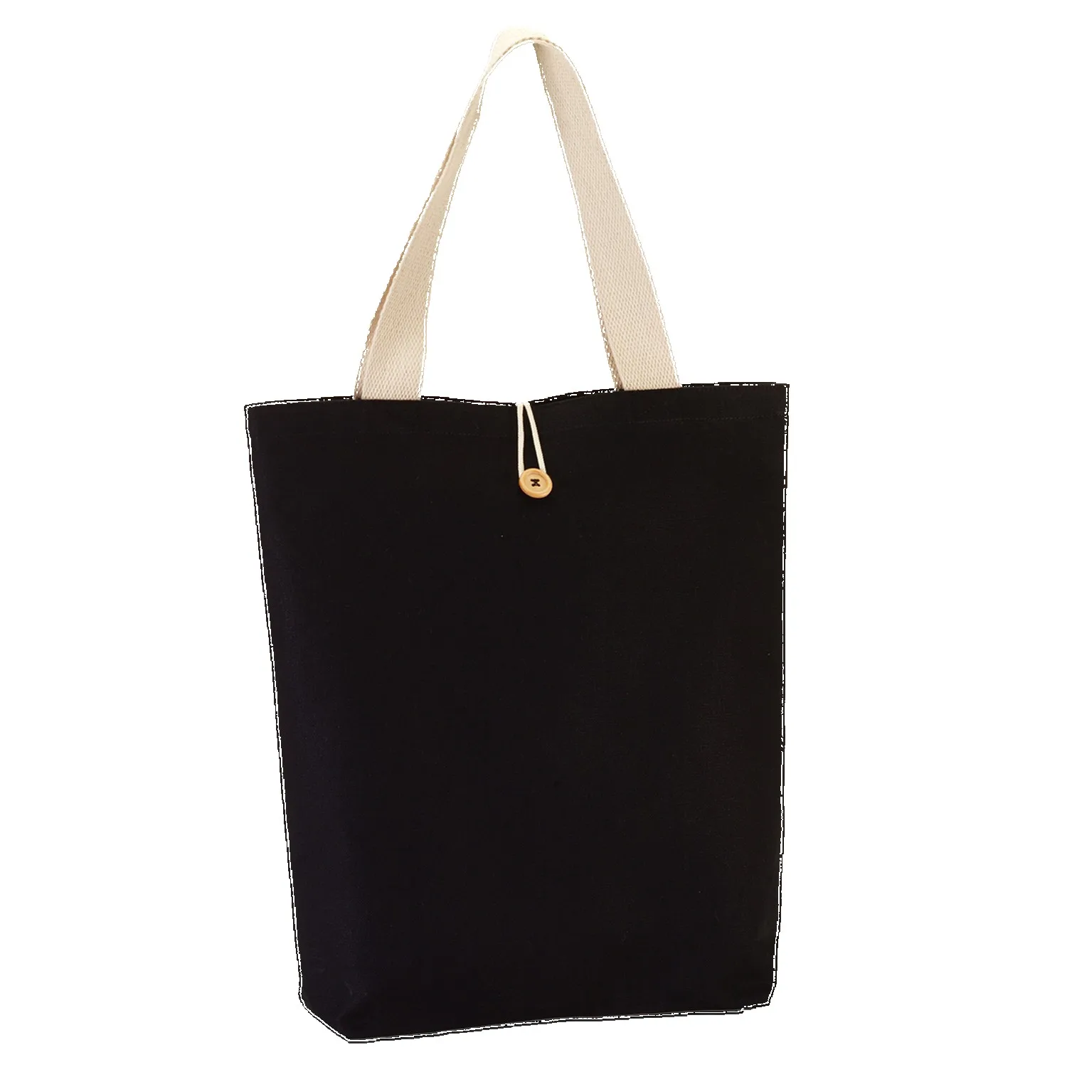 11.5 Oz. Portland Button-Up Canvas Tote Bag view 3