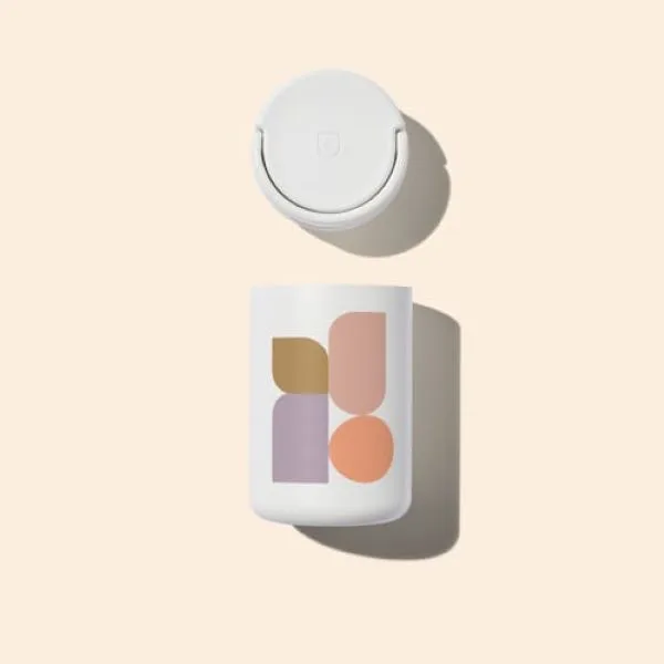 White/Various Lid Off