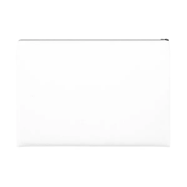 IMPORT Ivory Large Zipper Bag view 3