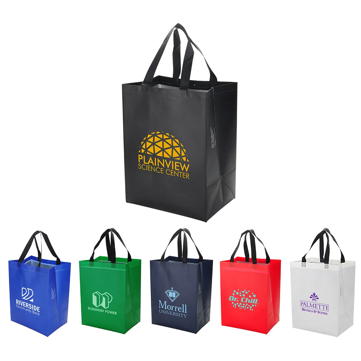 Calypso 75GSM Recycled Non-Woven Polypropylene Heat-Sealed Insulated Tote