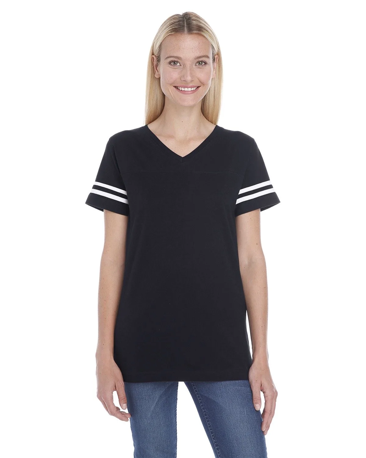 LAT Ladies' Football T-Shirt view 2