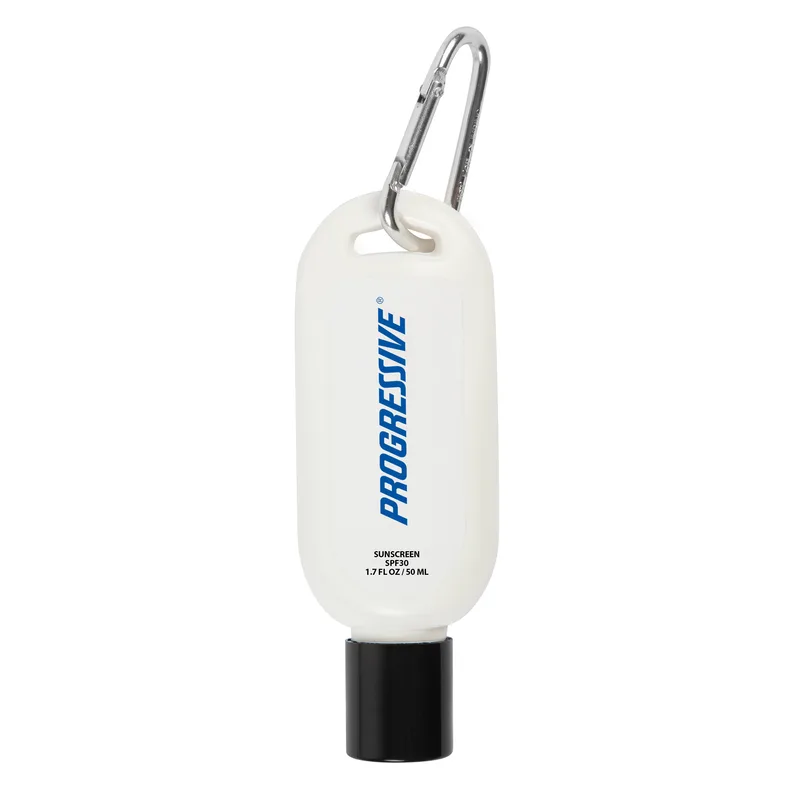 50 Ml Sunscreen SPF30 w/Carabiner (USA MADE)
