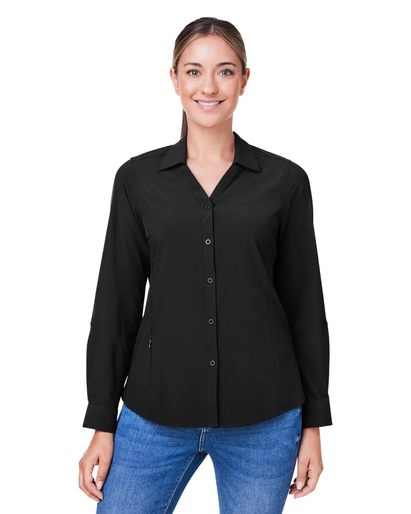 CORE365™ Women's Ultra UVP® Long Sleeve Marina Shirt