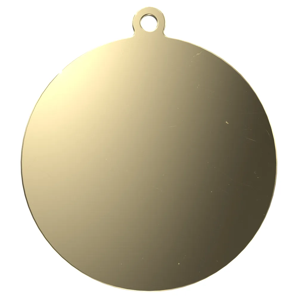Vibraprint® Bright Gold Medallion (2-1/4") view 2