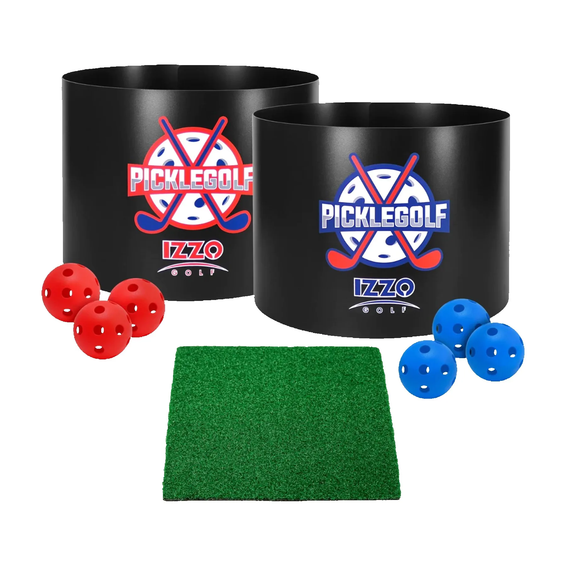 Izzo Picklegolf Chipping Game incl. (2) targets; (6) pickleballs