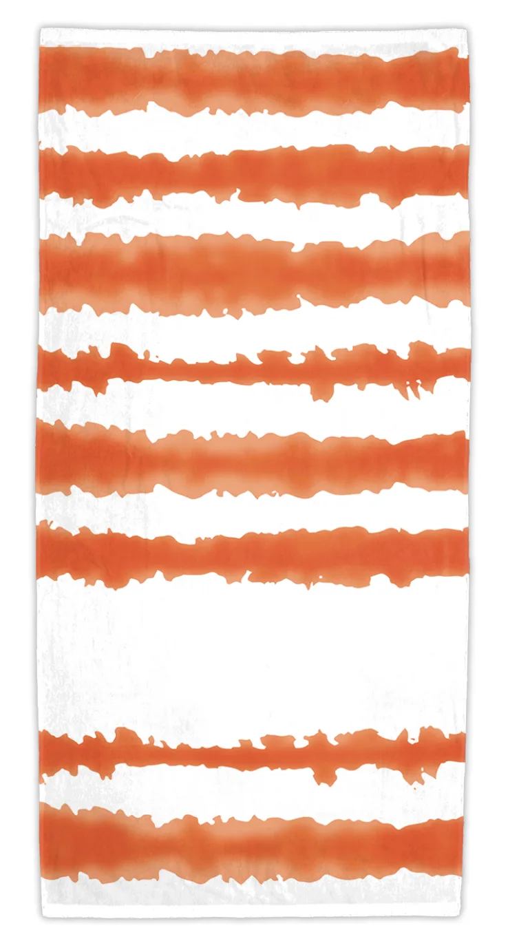 Good Vibes Cabana Stripe Beach Towel™ view 6