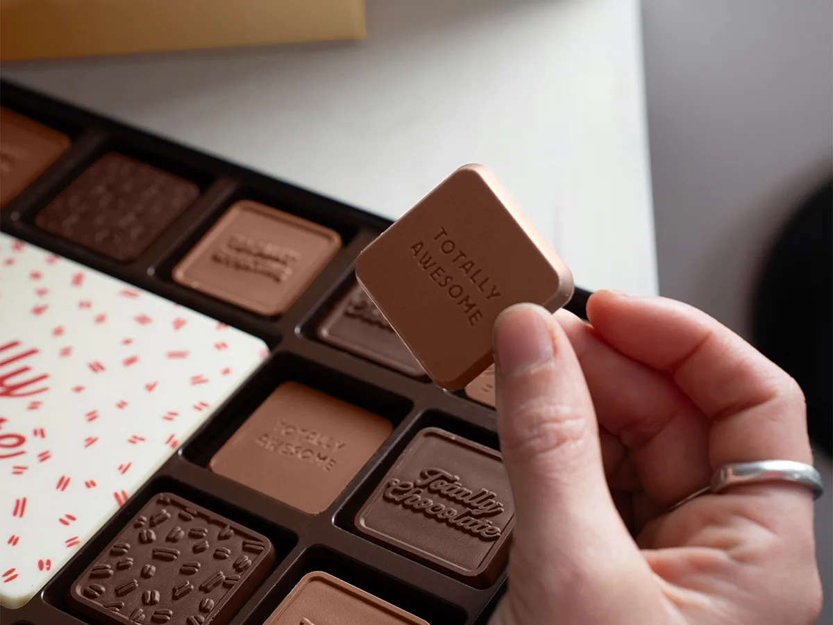 90-Piece Grand Chocolate Gift Set with Classic Custom Packaging view 4