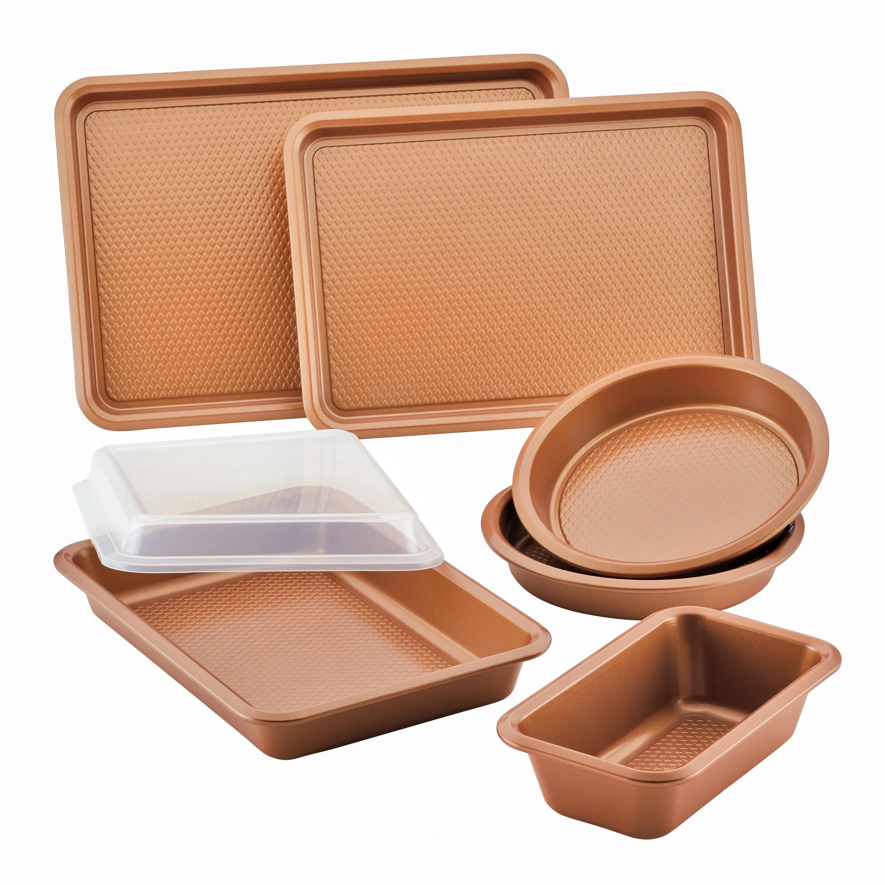 Ayesha Curry 7 Piece Copper Nonstick Bakeware Set