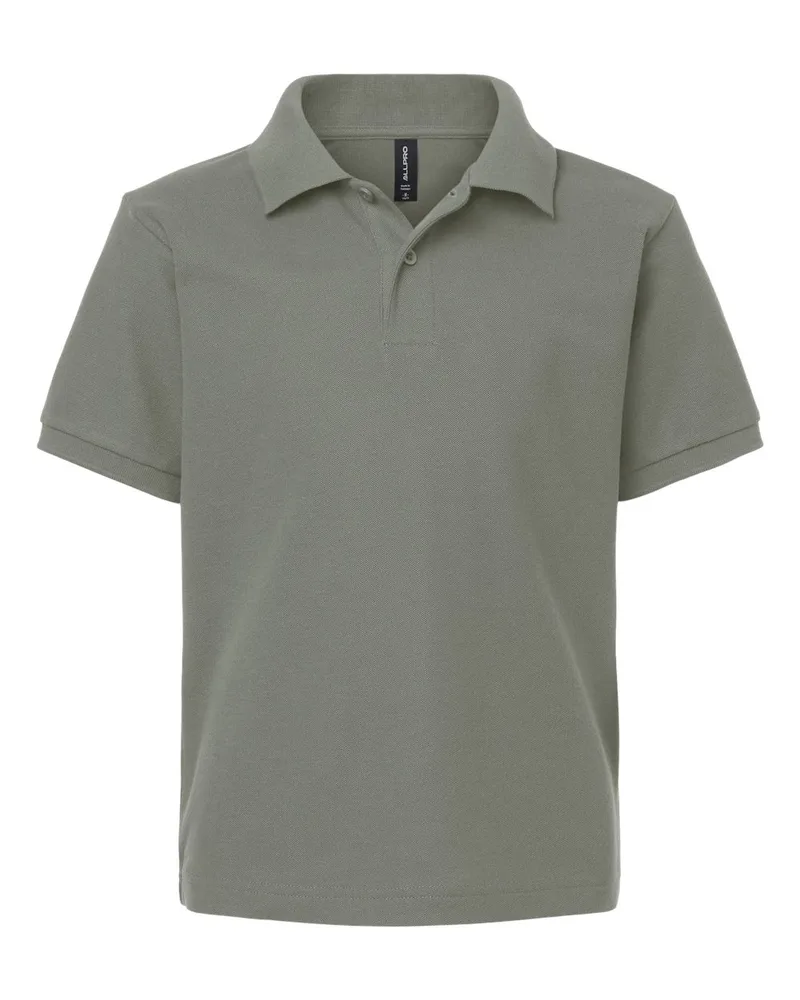 AllPro™ Youth Pique Polo Shirt view 7