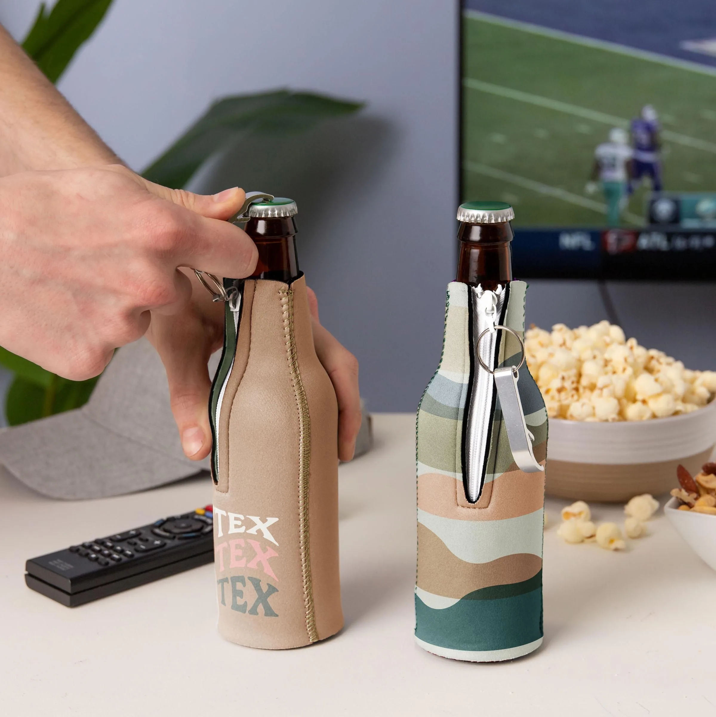 Oytex™ Bottle Suit w/Blank Bottle Opener