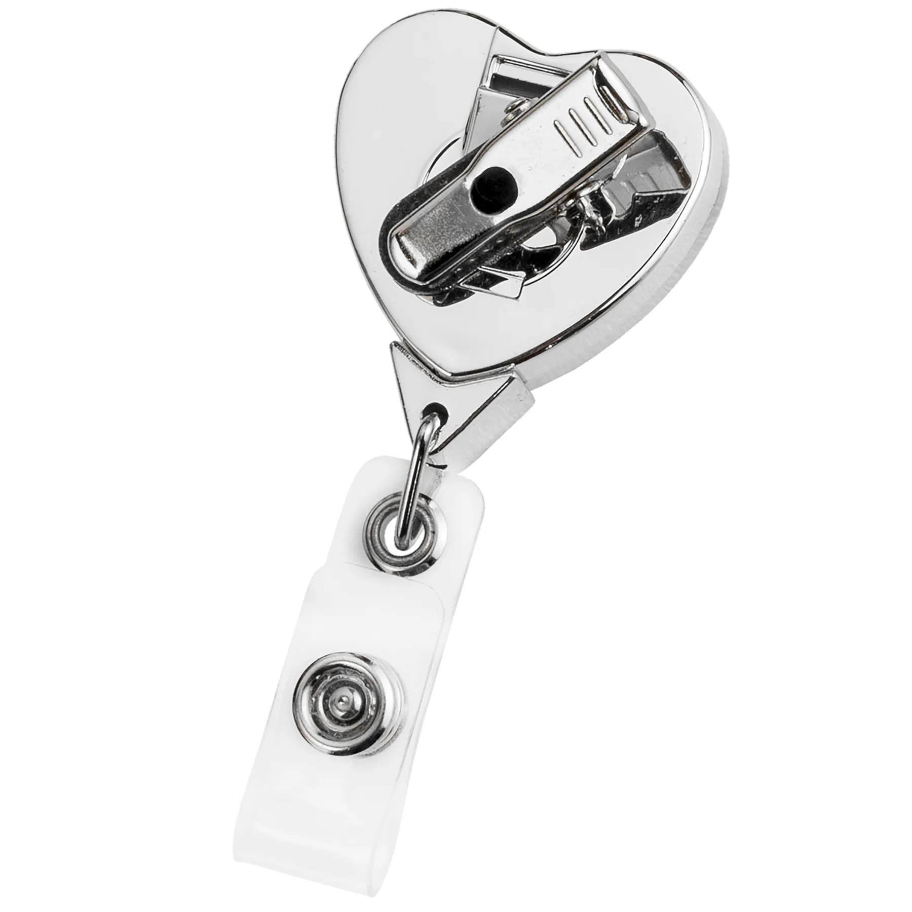 Chrome Heart Retractable Badge Reel view 3