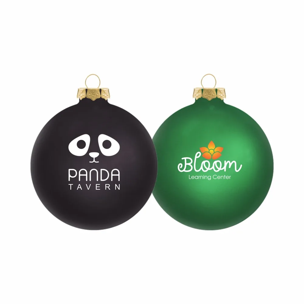 3¼" Traditional Glass Ornaments