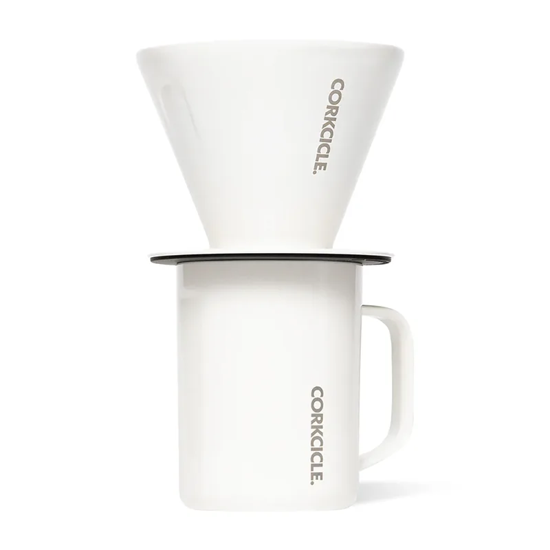 CORKCICLE® Pour Over Set - Oat Milk