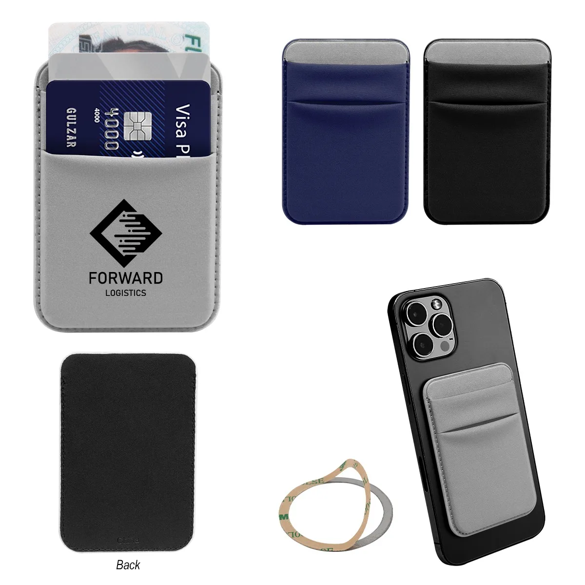 Magnetic Stretch Phone Wallet view 2