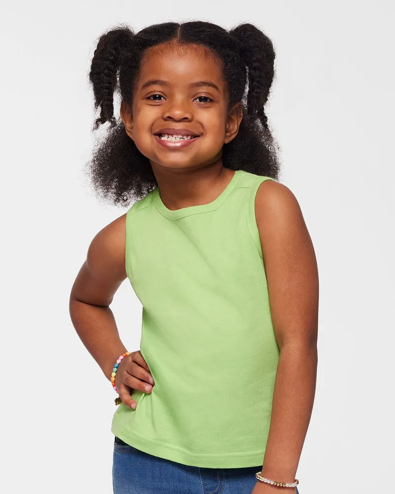 Rabbit Skins® Toddler Unisex Tank Top view 2