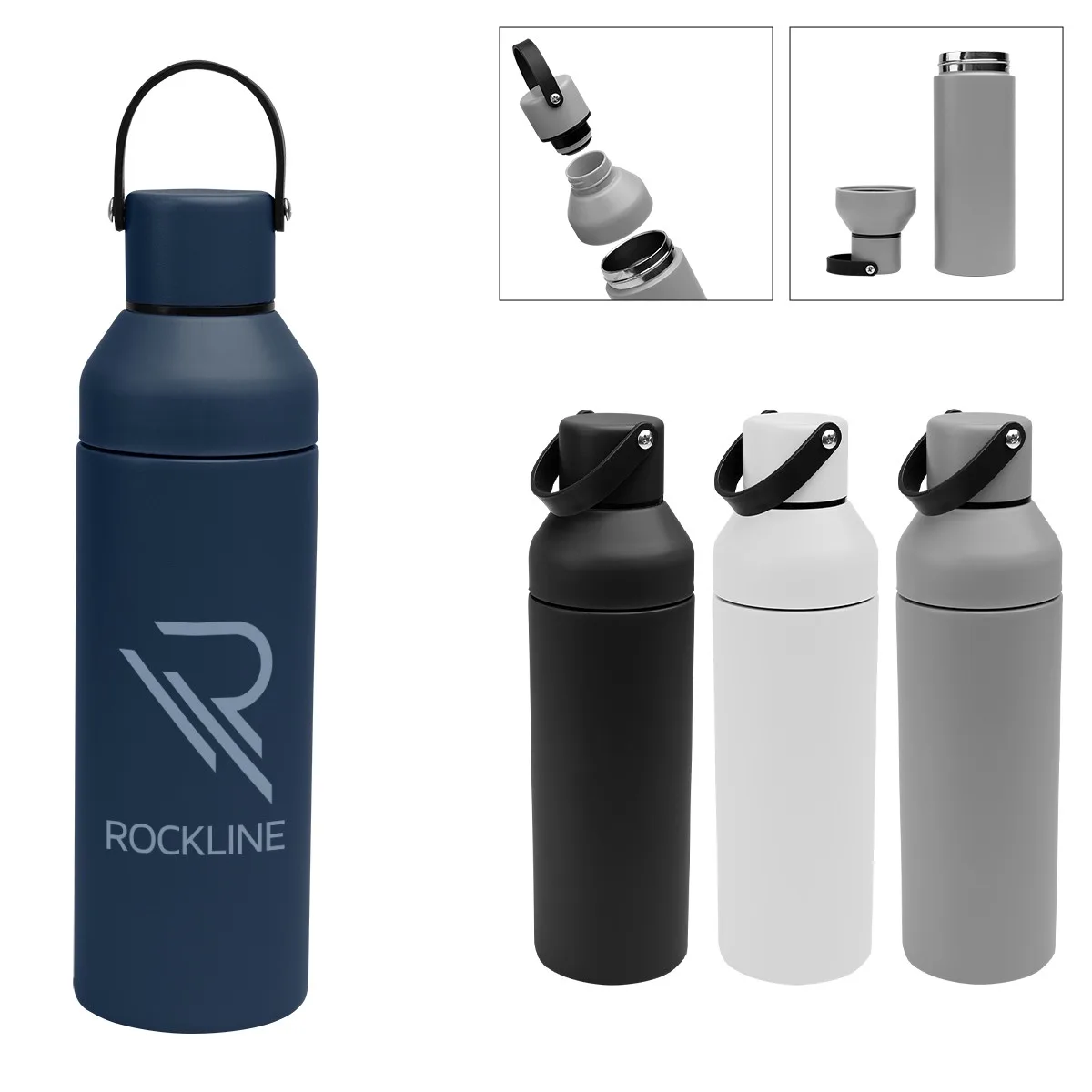 17 Oz. Dixon Recycled Stainless Steel Bottle view 2