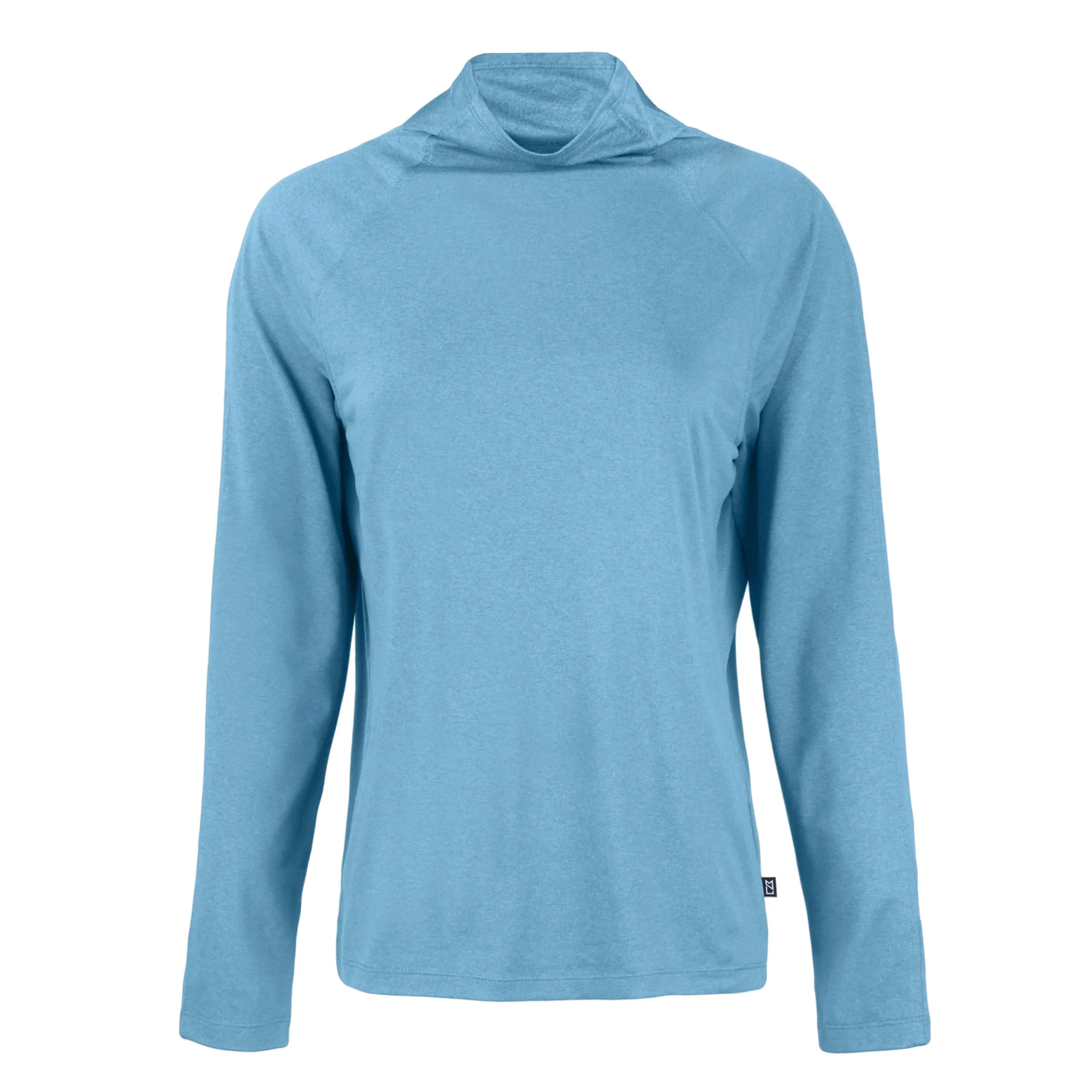Cutter & Buck Coastline Epic Comfort Eco Recycled Womens Funnel Neck view 3