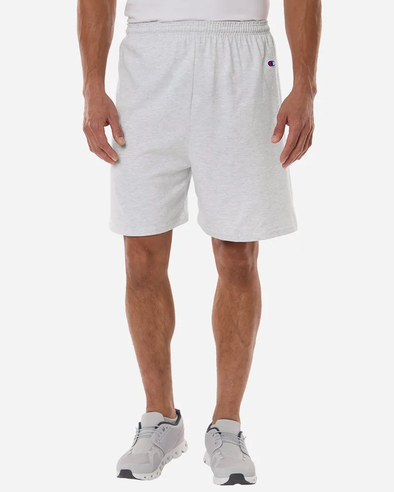 Champion® 6" Inseam Cotton Gym Shorts
