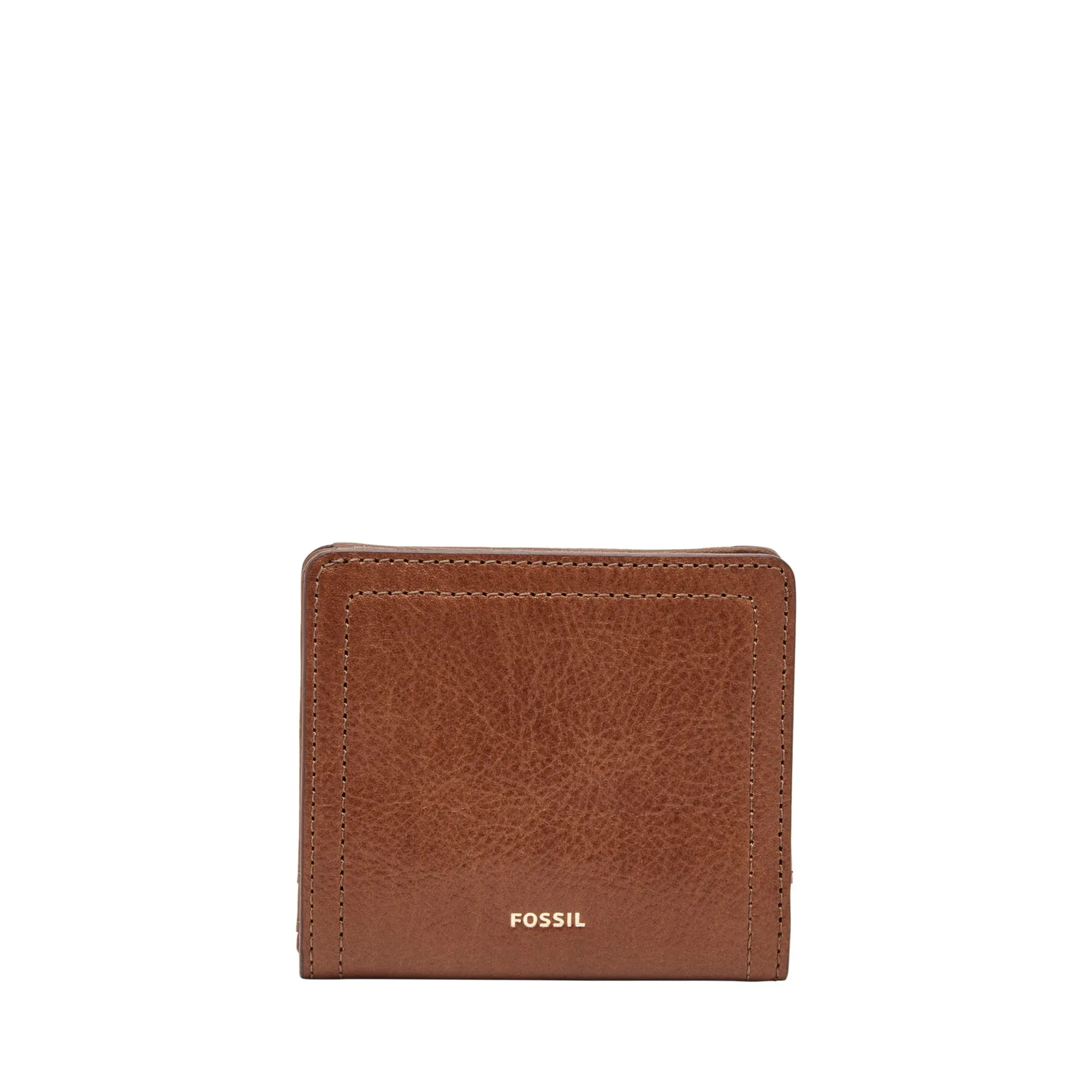 Fossil Logan Leather Small RFID Bifold Wallet - Brown