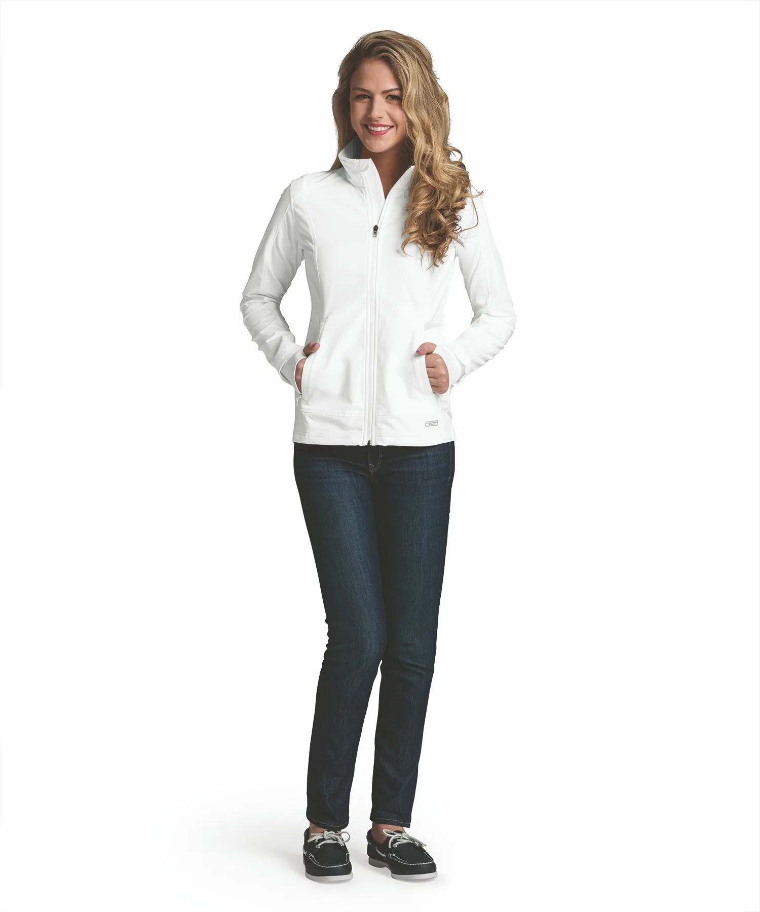 White Blank Front