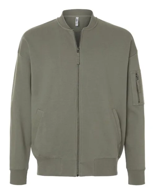 American Apparel® Unisex French Terry Bomber Jacket