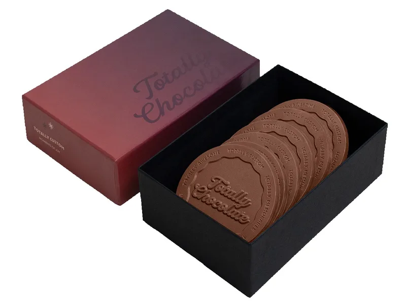 Decadent 6-Piece Chocolate Cookie Gift Set with Luxury Custom Packaging