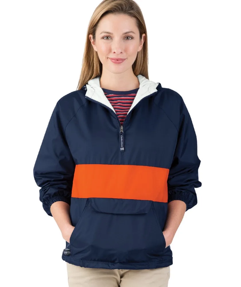 Unisex Classic Striped Pullover Jacket view 4