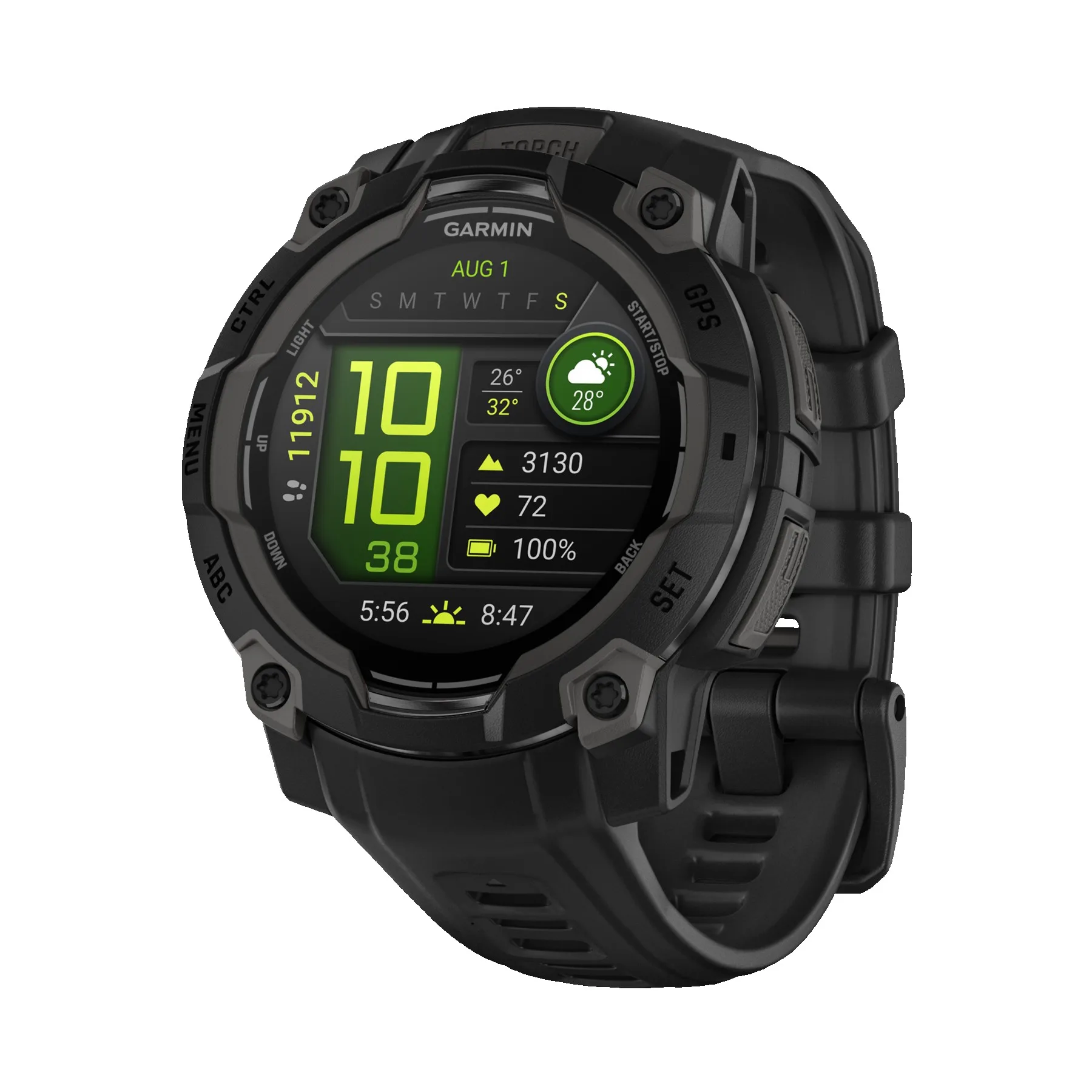 Garmin Instinct 3 45mm Amoled GPS Smartwatch