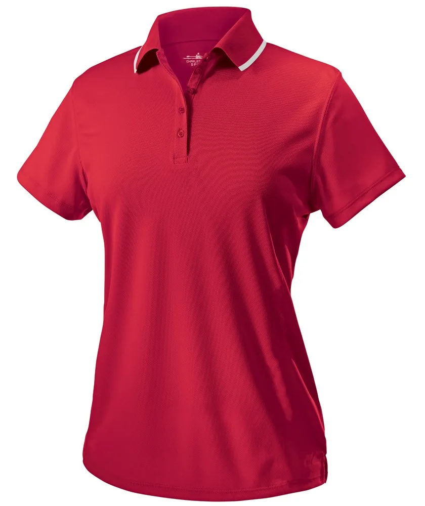 Women's Classic Solid Wicking Polo Shirt view 4