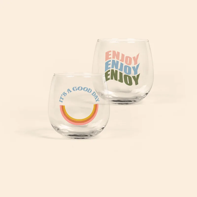 16.75 Oz. Stemless Wine Glass