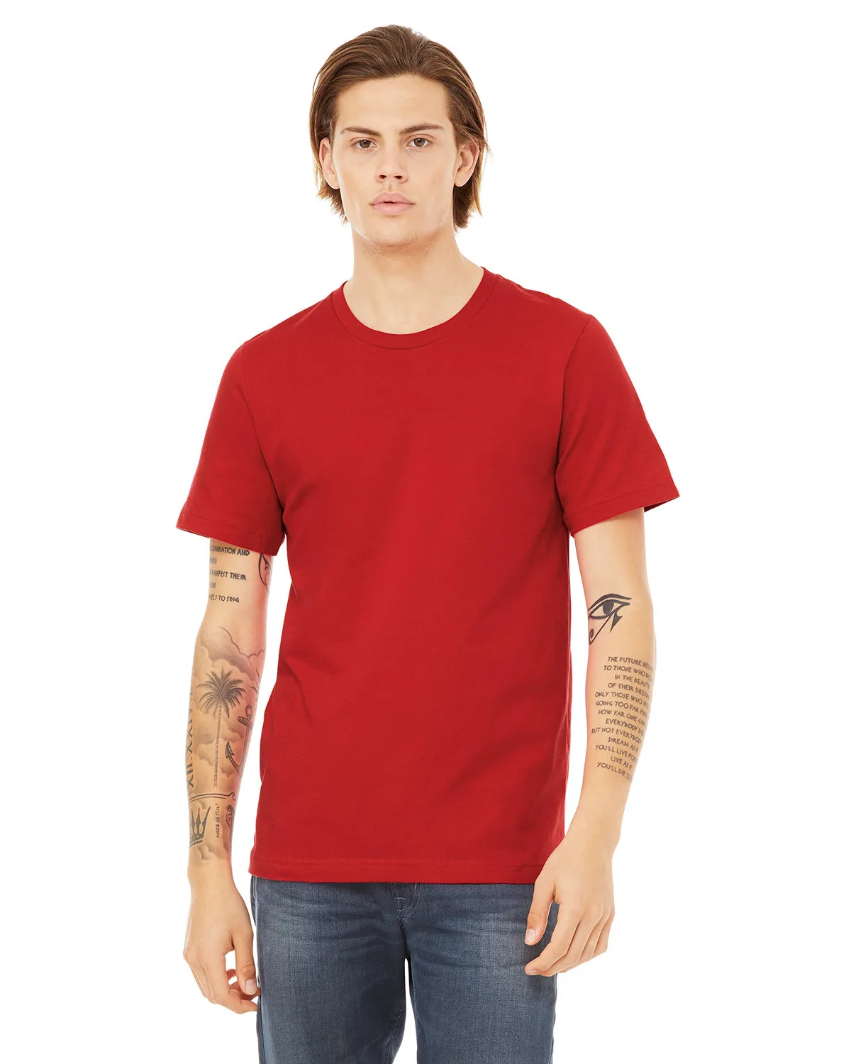 BELLA+CANVAS Unisex Heavyweight Crew T-Shirt view 4